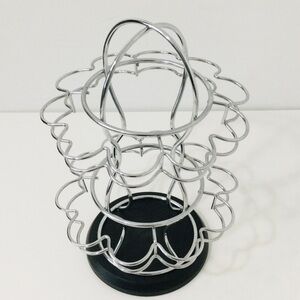 Keurig 20 K Cup Chrome Spinning Carousel Coffee Pod Holder